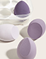 Fashion Purple Makeup Egg 4 Colors-purple Light-4 Packs