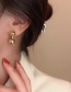 Fashion Silver Alloy Ball Stud Earrings