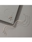 Fashion Silver Alloy Diamond Letter Starfish Multilayer Bracelet