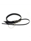 Fashion Black One-shoulder Sling Waistband Chain Tassel Girdle