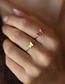 Fashion Gold 2 Alloy Butterfly Rings