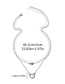 Fashion Silver Alloy Love Crystal Double Necklace