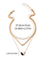 Fashion Gold Alloy Dripping Oil Tai Chi Multilayer Necklace