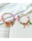 Fashion Color 5 Christmas Alloy Dripping Soft Ceramic Earrings