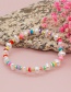 Fashion Color Rice Bead Beaded Clay Bracelet