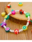 Fashion Color Rice Beads Beaded Clay Fruit Bracelet