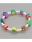 Fashion Color Rice Beads Beaded Clay Fruit Bracelet