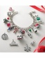 Fashion Snowflake Stainless Steel Christmas Diy Pendant