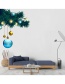 Fashion 40*60cm In Bag Packaging Christmas Tree Glass Window Wall Stickers