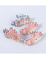 Fashion Color Alloy Inlaid Rhinestone Butterfly Hair Clip