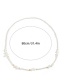 Fashion One White Rice Beads Beaded Body Chain