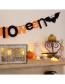 Fashion 10# (electronics) Wooden Halloween Laser Led Lights Three-dimensional Ornaments