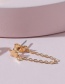 Fashion Gold Alloy Star Tassel Earring Set