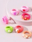 Fashion Color Soft Ceramic Geometric Ring Set