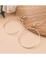 Fashion Gold Color Alloy Geometric Ring Earrings
