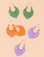 Fashion 5# Alloy Geometric Woven Flower Earrings Set