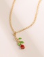 Fashion Gold Alloy Flower Necklace