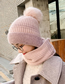 Fashion Lotus Root Starch Hair Ball Knitted Scarf All-in-one Kit