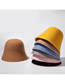 Fashion Khaki Cashmere Double-sided Fisherman Hat