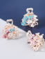 Fashion Color Alloy Inlaid Rhinestone Butterfly Catch