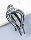 Fashion Ab Color Resin Diamond-studded Geometric Hairpin