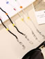 Fashion Transparent Color Crystal Beads Flower Beaded Glasses Chain