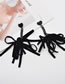 Fashion Black Firework Tassel Earrings