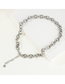 Fashion Steel Color Stainless Steel Chain Necklace