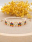 Fashion Four Hearts Rice Beads Woven Love Bracelet