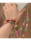 Fashion Color Soft Ceramic Fruit Color Beaded Mobile Phone Chain