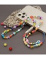 Fashion Color Acrylic Fruit Beaded Mobile Phone Chain