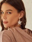 Fashion 6# Alloy Diamond Geometric Stud Earrings