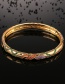 Fashion Color-2 Copper Inlaid Zirconium Geometric Bracelet