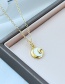 Fashion Gold Copper Drip Oil Cross Necklace