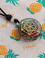 Fashion Nsn0283 Crystal Half Treasure Seven Chakra Necklace