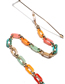 Fashion Gold Acrylic Plastic Chain Glasses Chain