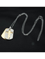 Fashion Small Gold (without Chain) Stainless Steel Scripture Cross Army Necklace