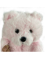 Fashion Pink 20cm Children's Teddy Bear Plush Slippers