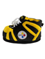 Fashion Yellow And Black Color Matching Team League Contrasting Color Plush Slippers