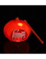 Fashion Ordinary Portable Pumpkin Lantern Medium (with Light) (with Electronics) Halloween Portable Pumpkin Lantern