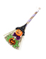Fashion Purple Hat Pumpkin Halloween Pumpkin Witch Broom