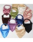 Fashion Royal Blue Pure Color Stretch Triangle Hair Band