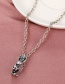 Fashion Ancient Silver Color Metal Faucet Necklace