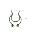 Fashion Color Stainless Steel U-shaped Nose Clip