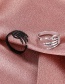 Fashion White K Alloy Open Claw Ring