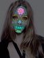 Fashion 3# Halloween Skull Luminous Tattoo Stickers