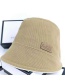 Fashion Camel Letter Mark Fisherman Hat