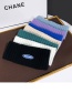 Fashion Blue Letter Mark Wool Knitted Headband