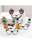 Fashion Black Cat Halloween Pumpkin Witch Skull Glasses Frame