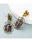 Fashion Insect Alloy Insect Geometric Earrings
